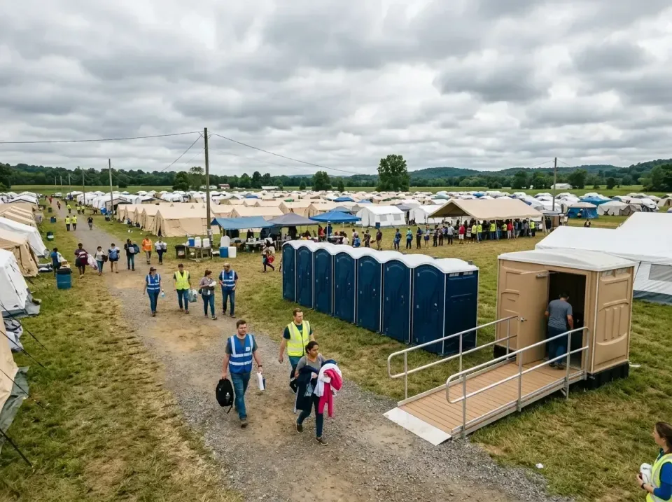 disaster-relief-camp-restrooms-010 — frequently asked questions, Dumpster & Portable Bathrooms Rental in Comstock Park, MI